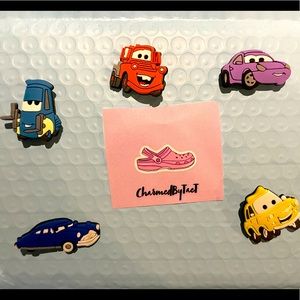 Cars Croc Charms/ Jibbitz.
